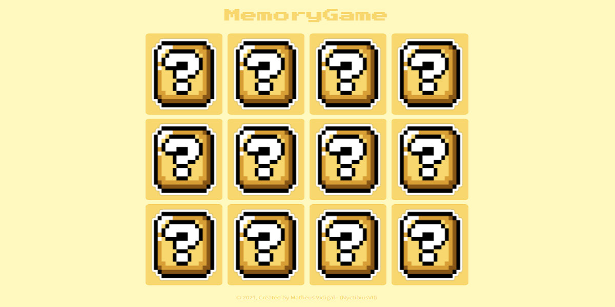 MemoryGame project image